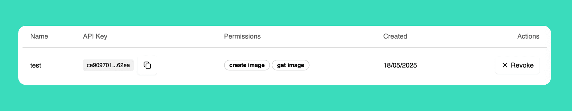 API Key Documentation